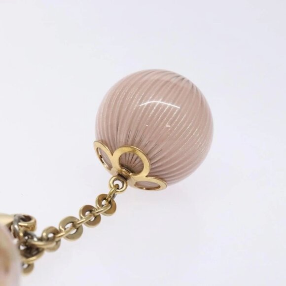 LOUIS VUITTON Porte Cles Blush Charm metal Pink M66981 LV Auth 133010V - Picture 6 of 11